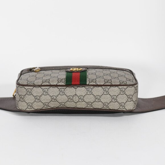 Gucci GG Supreme Ophidia Belt Bag with Adjustable Strap Classic Web Stripe - Picture 7 of 13